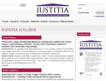 Tablet Screenshot of kwartalnikiustitia.pl